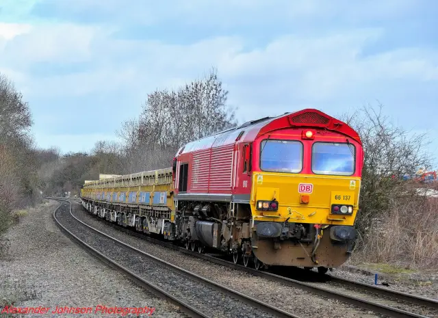 Br Class 66 Worldwide Rails 7574