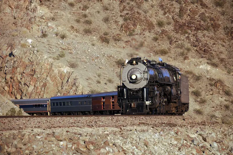 Santa Fe steam locomotive