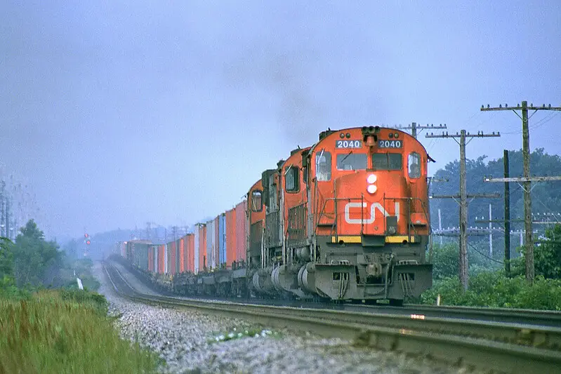 long freight train