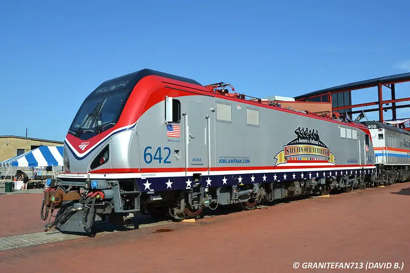 modern electric locomotive